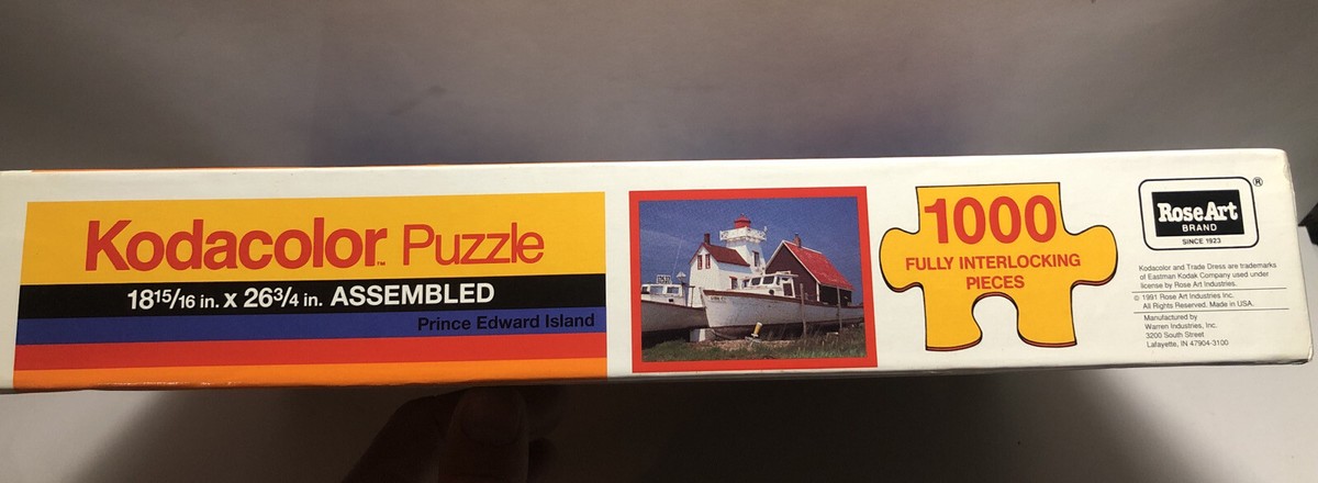 Vtg Kodacolor Puzzle Prince Edward Island 1991 Roseart Unopened | eBay