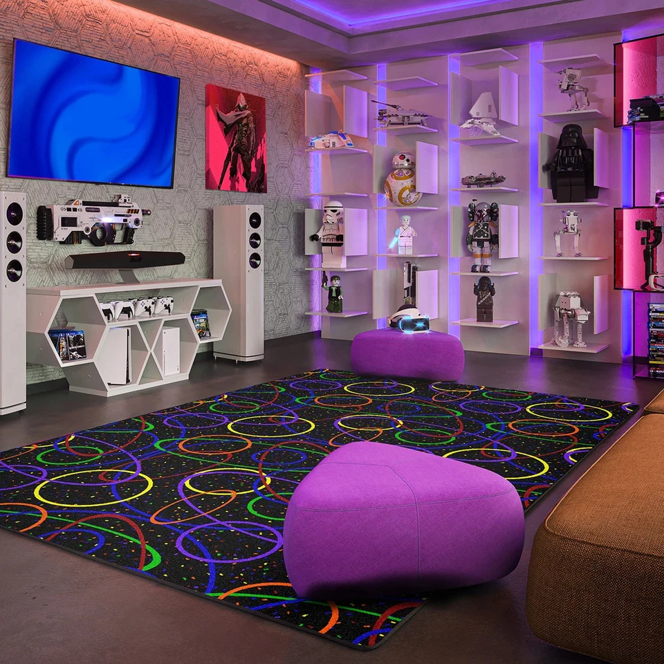 Alfombra de nailon fluorescente en bucle Foto 4 de 4