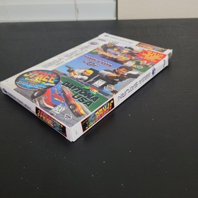 Sega Saturn 3 Free Games Bundle CiB w/ Inserts, Poster, and CD Cases *Tested*