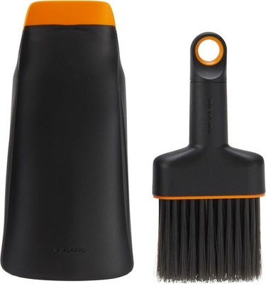 Planting Soil Scoop and Brush Set Garden Tool for Indoor Gardening, Mess Control