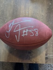 thomas davis sr signed nfl ball