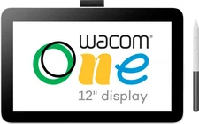 Wacom - One 12 (2023 Version) 11.6Pen Display Drawing Tablet - White