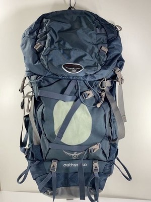 Osprey Aether 60 Nylon Rucksack Navy Wanderrucksack Gebraucht