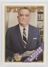 2009 Topps Heritage American Heroes Edition J Edgar Hoover #47 1md