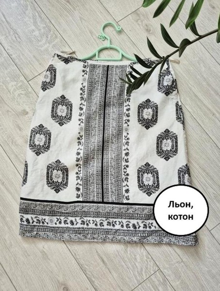 Women Laura Ashley Skirt White 40 / L / 48 #A1PJ