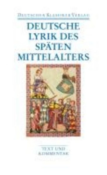 Deutsche Lyrik Des SpäTen Mittelalters, Burghart Wachinger-image