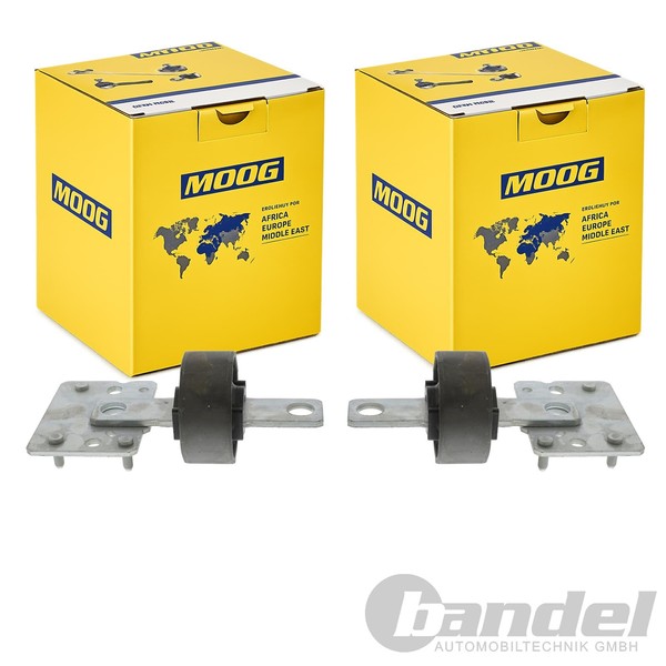 2X Moog Lagerung AchskÖRper Hinten Passend FüR Volvo S60 V60 V70 XC60 XC70-image