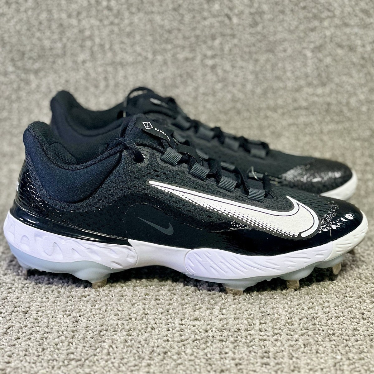 Nike Alpha Huarache Elite 4 Low Metal Baseball Cleats DJ6521 Nike Alpha Huarache Elite 4 Low Metal Baseball Cleats DJ6521