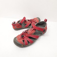 Keen Childrens Seacamp II CNX-C Sandals Size 5 Grey Red