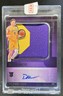 2024-25 Panini Silhouette Dalton Knecht Patch Auto Rookie RC #/99 Lakers