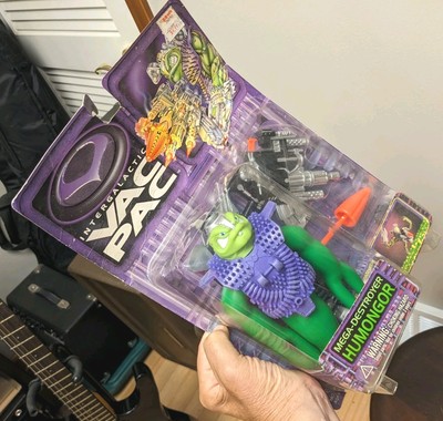 1995 CAP TOYS INTERGALACTIC VAC PAC MEGA-DESTROYER HUMONGOR FIGURE MOC SEALED KB