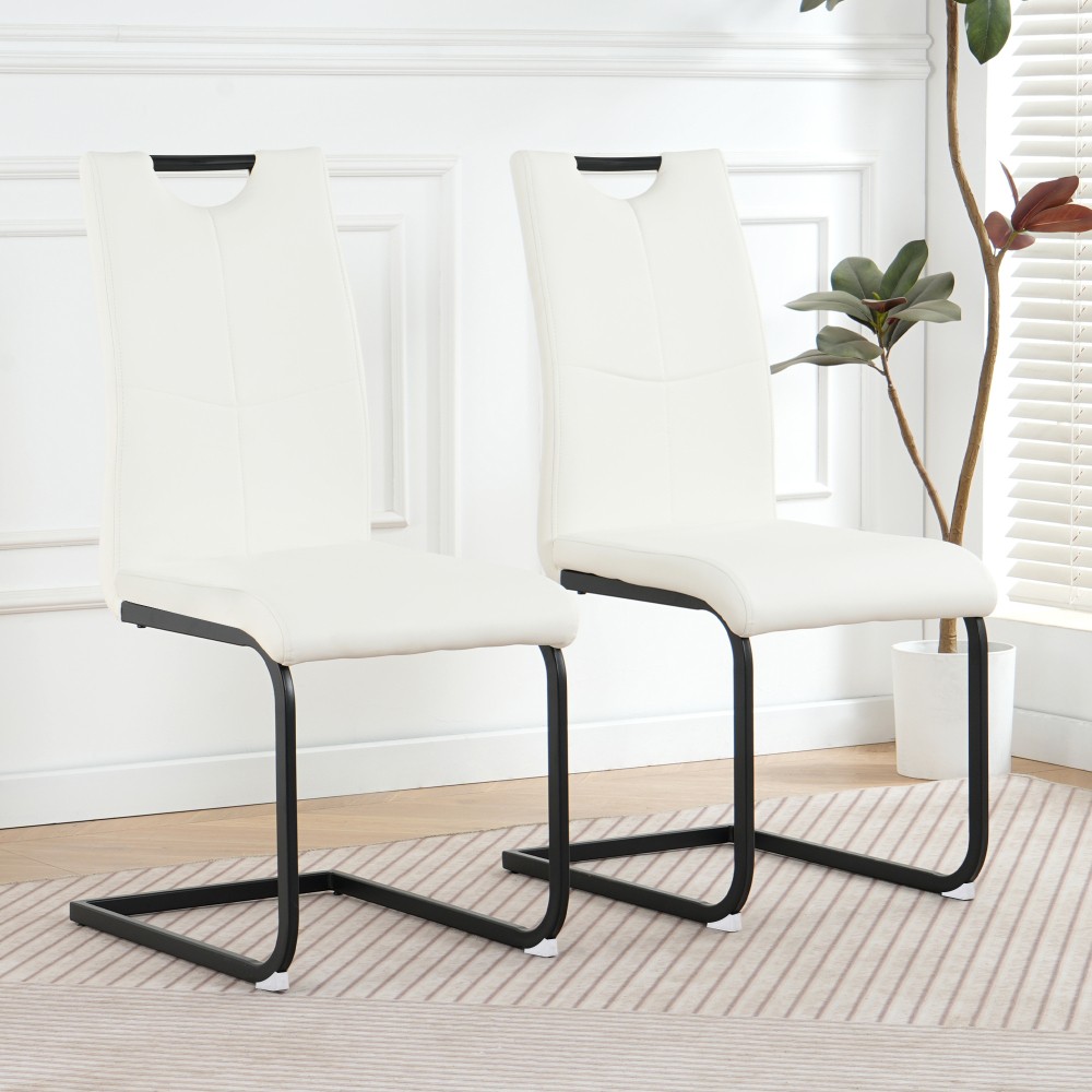 Set Of 2 Ergonomic Kitchen Living Room Side Chair