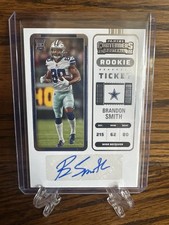 2022 Panini Contenders Brandon Smith Rookie Stub Auto #209 RARE! 🔥🔥🔥