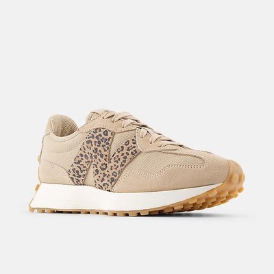 NIB New Women's Size 7.5 New Balance 327 Incense Leopard Cheetah