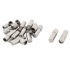 Les meuble métal armoire armoire Pin étagère support Dia 6mm 12pcs