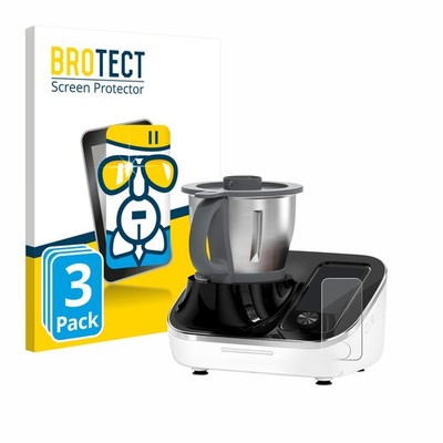 3x Panzerfolie Schutzglas für TOKIT Omni Cook C2 Displayschutz