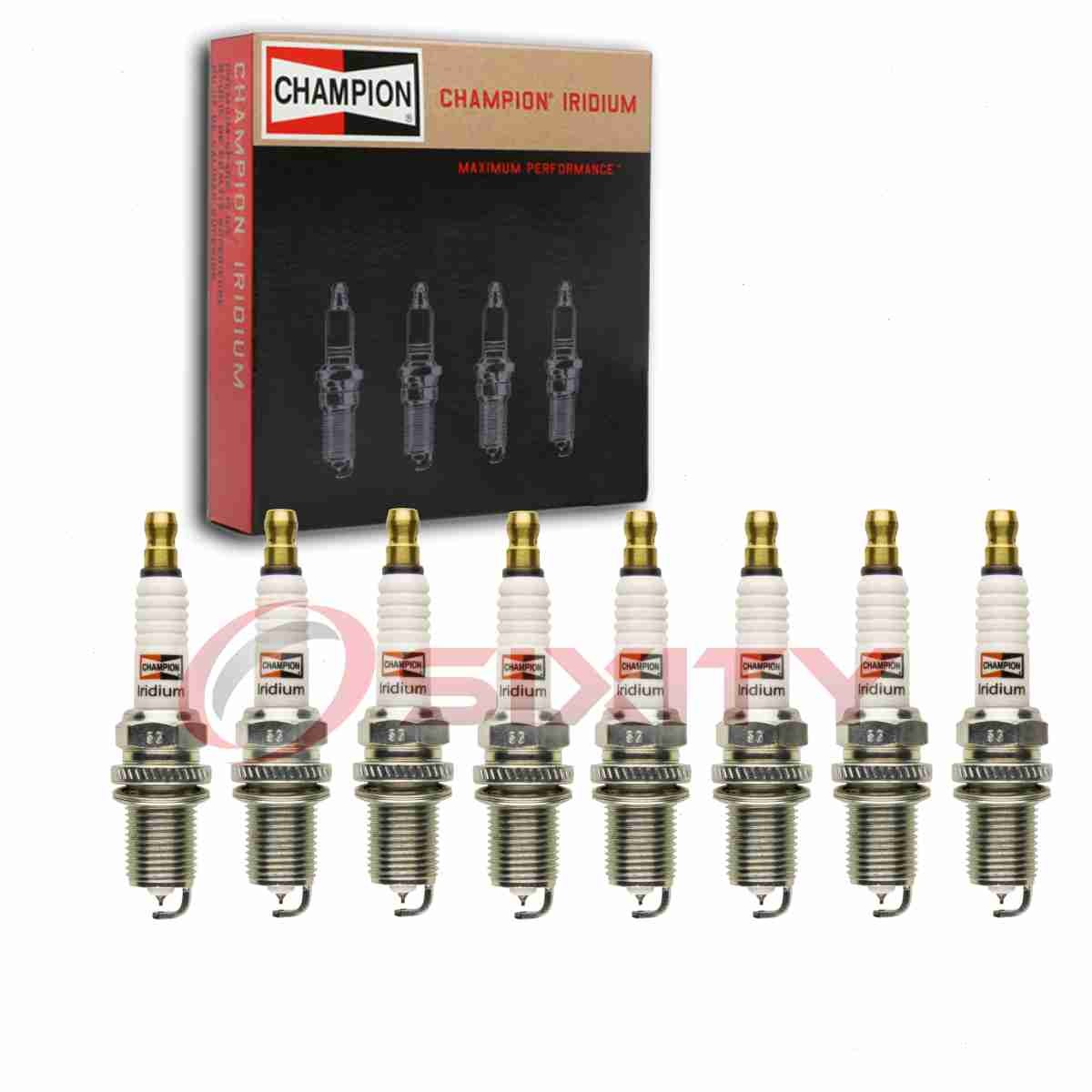 8 pc Champion Iridium Spark Plugs for 1994-1995 Rolls-Royce Corniche IV 6.8L vg