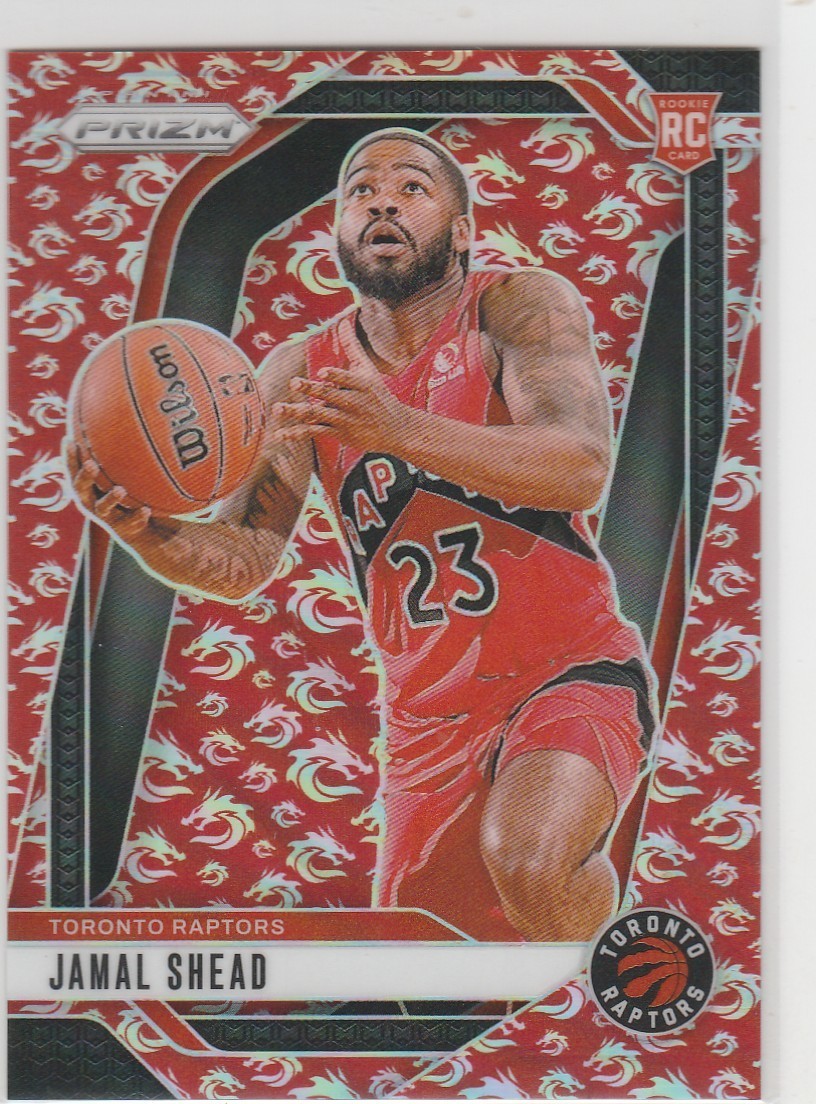 JAMAL SHEAD 2024-25 Panini Prizm Dragon Year Prizm RC (42/88) Raptors #241