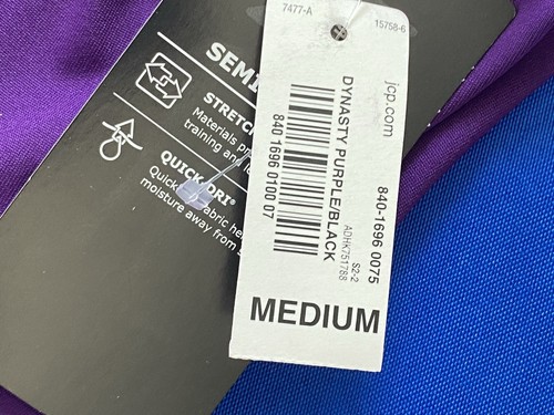Quick Dri Xersion Purple V Neck Athletic Quick-Dri Workout Shirt Medium NWT | eBay