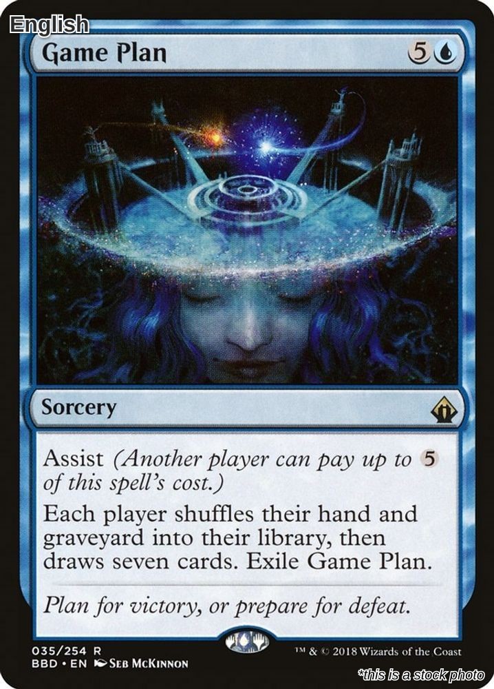 Magic Game Plan 35 Rare Battlebond NM