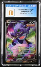 Galarian Slowking V Ultra Rare Chilling Reign 178/198 CGC 10 PRISTINE LOW POP on eBay