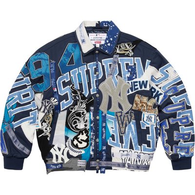 。*。様 ジェフハミルトンNew York Yankees スタジャン Supreme Jeff Hamilton New York Yankees Varsity Jacket | eBay