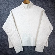 Paris Atelier & Other Stories Sweater Women Medium White Oversized Boxy