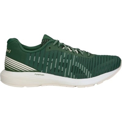 ASICS Men's Dynaflyte 3 Sound Running Shoes, 12, Hunter Green/Cream