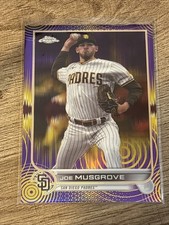 2022 Topps Chrome - Joe Musgrove #11 Purple Speckle Refractor /299