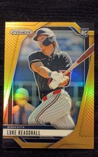 2025 Panini Prizm - Luke Keaschall #250  Gold Prizm  (RC) #4/10