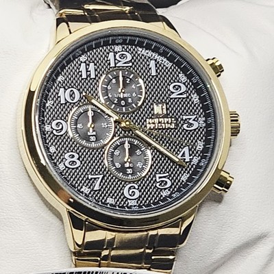 Invicta Montres Prestige MPW-0319 Mens Watch 43.5mm Black & Gray New In Box