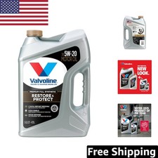 5W-20 Motor Oil - Restore Cleanliness & Protect Engine - 5 Quart Bottle 40.79 per gallon