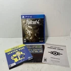 Fallout 4 (Sony PlayStation 4, 2015) PS4 Comes w/ Insert Guide & Map - Tested