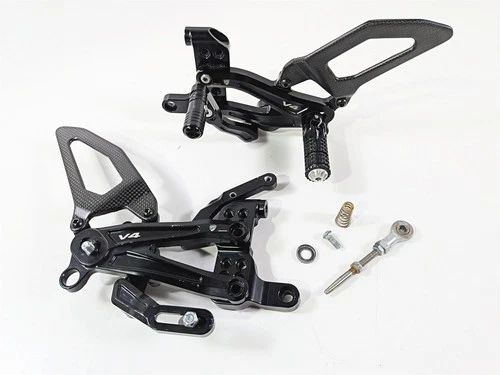 2022 Ducati Panigale V4 S V4S CNC Racing Rearset Foot Peg Set -Read PE408BR