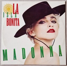MADONNA La Isla Bonita Remix/ Instrum. Version RARO 12" ITALY SIRE 92 0633-0 