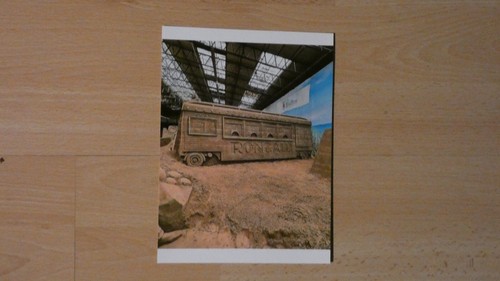 Bild Kassenwagen Circus Roncalli Sandskulpturen