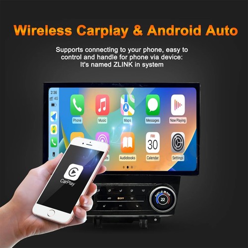Tesla Screen 13.3'' Car Radio For Ford Mustang 2009-14 Multimedia Player Stereo - Bild 3 von 6