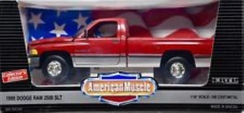 Dodge Ram '95 2500 SLT V-10 1:18 negro/plateado o rojo llama/plateado Foto 3 de 4