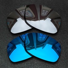 Silver Blue Replacement Lenses For-Oakley Ravishing Polarized Anti-Scratch