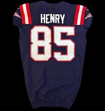 2021 Hunter Henry Game Worn Jersey (2 Touchdowns!)
