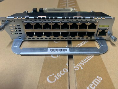*Brand New* Cisco NME-16ES-1G 16-Port Gigabit EtherSwitch Service Module Card