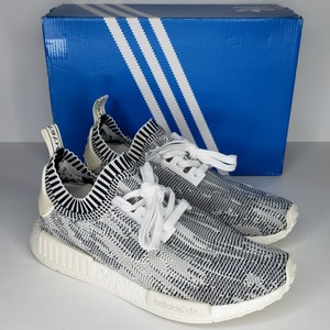 nmd r1 primeknit white grey