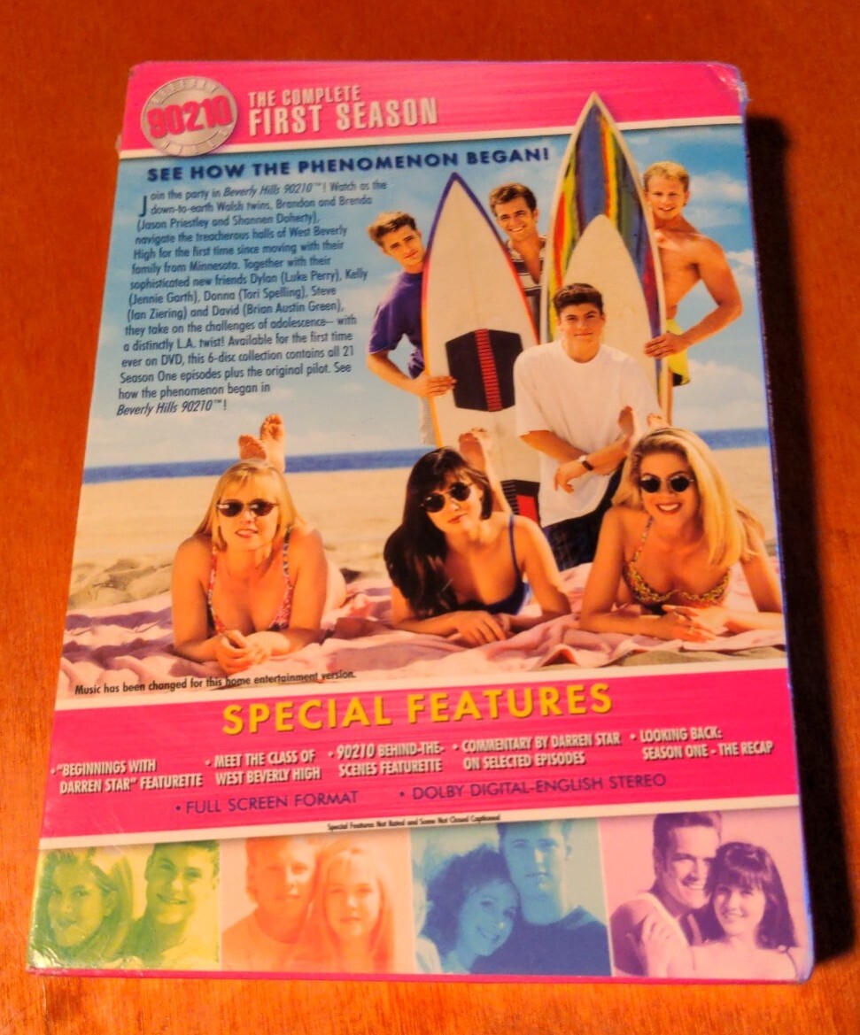Beverly Hills 90210 The Complete First Season DVD 1 Luke Perry