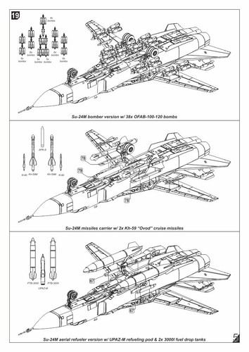 Armory Models AR14704 Escala 1:144Sukhoj Su24M Esgrima Ucraniano Moderno Pixel Camo - Imagen 19 de 24