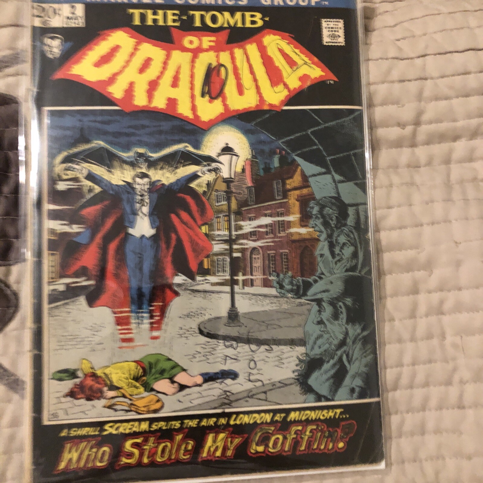 Tomb of Dracula #2 (Marvel Comics May 1972) Complete 2nd Appearance ...