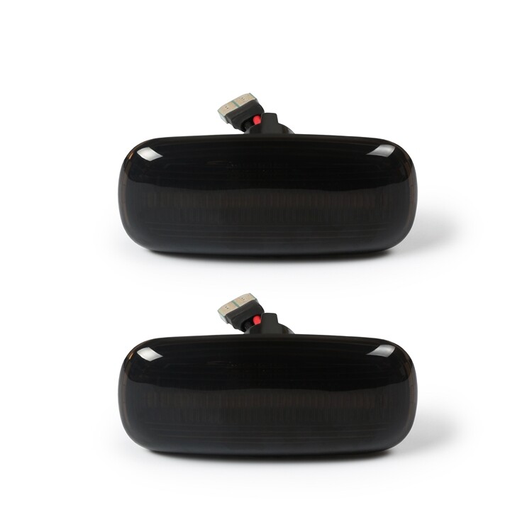 2x LED SEITENBLINKER für A2 A4 B5 A6 C5 4B A3 8L TT 8N Schwarz PO