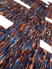 Red Phychedelic Mod Faded 2 Drum Wrap For Snare 14x6.5.