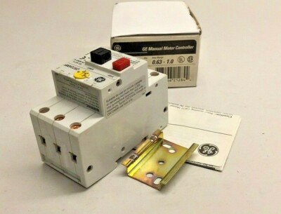 GE 783166-21284 Motor Controller Manual CR72AMF 0.63-1.0A | eBay