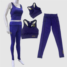 Women's Yoga Set 2 Piece High Waist Leggings  Sports Bra Gym Workout Fitness