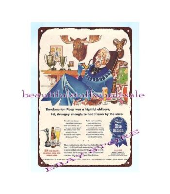 kitchen accent wall 1944 beer brewery bardecors Alcohol tin sign